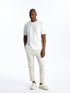 LC Waikiki Crew Neck Short Sleeve Men's Textured T-Shirt